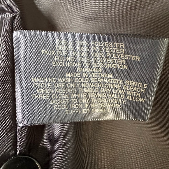 St. John's Bay Womens Removable Hood Packable Lightweight Puffer Jacket  S - Picture 14 of 16